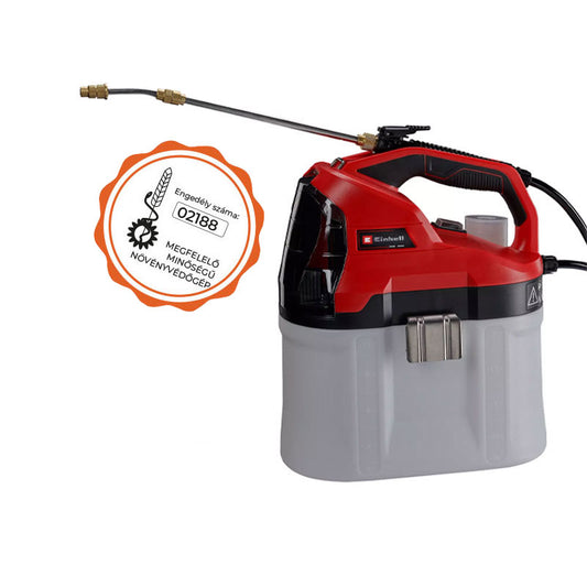 Permetező 7,5l akkus 18V (akku és töltő nélkül) NAIK engedélyes Einhell