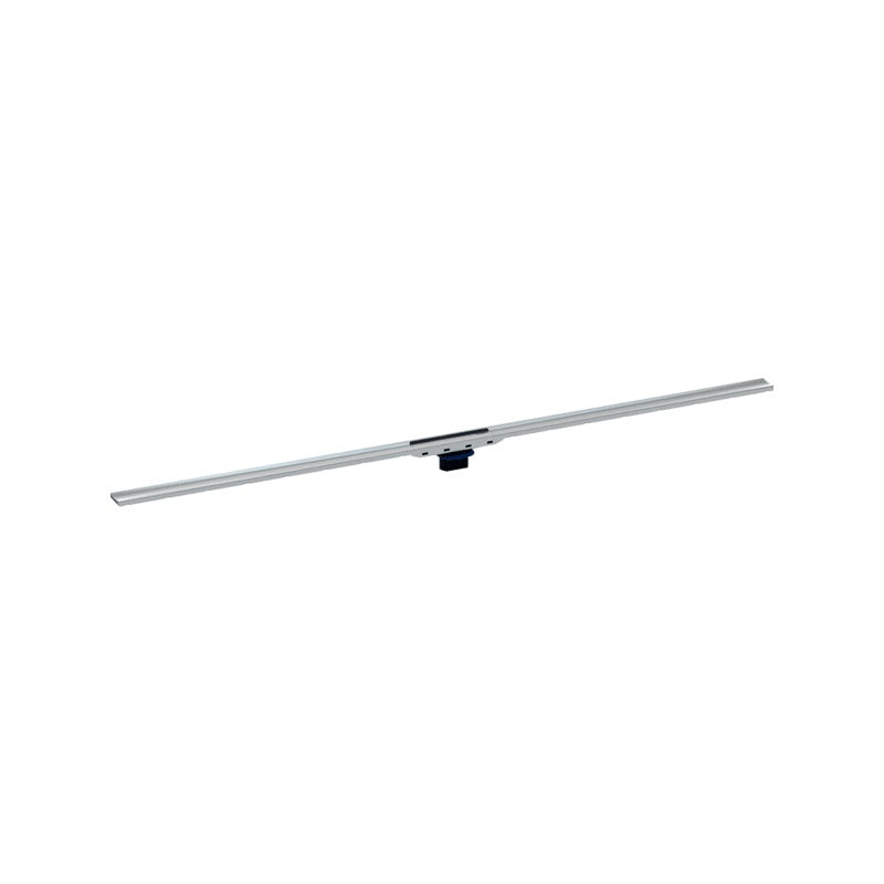 Geberit CleanLine80 zuhanyfolyóka, L30-130 cm, szálcsiszolt rozsdamentes acél/polírozott, easy-to-clean bevonattal