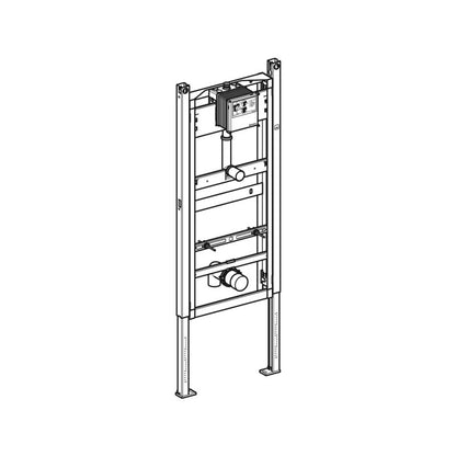 Geberit Duofix vizelde szerelőelem, 130 cm, univerzális, Basic vizeldevezérléshez