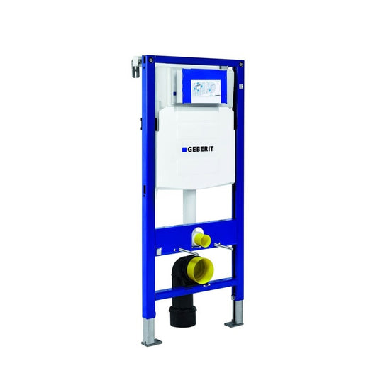 Geberit Duofix fali WC-szerelőelem, 112 cm, Sigma 12 cm-es falsík alatti öblítőtartállyal, Sigma20 működtetőlappal