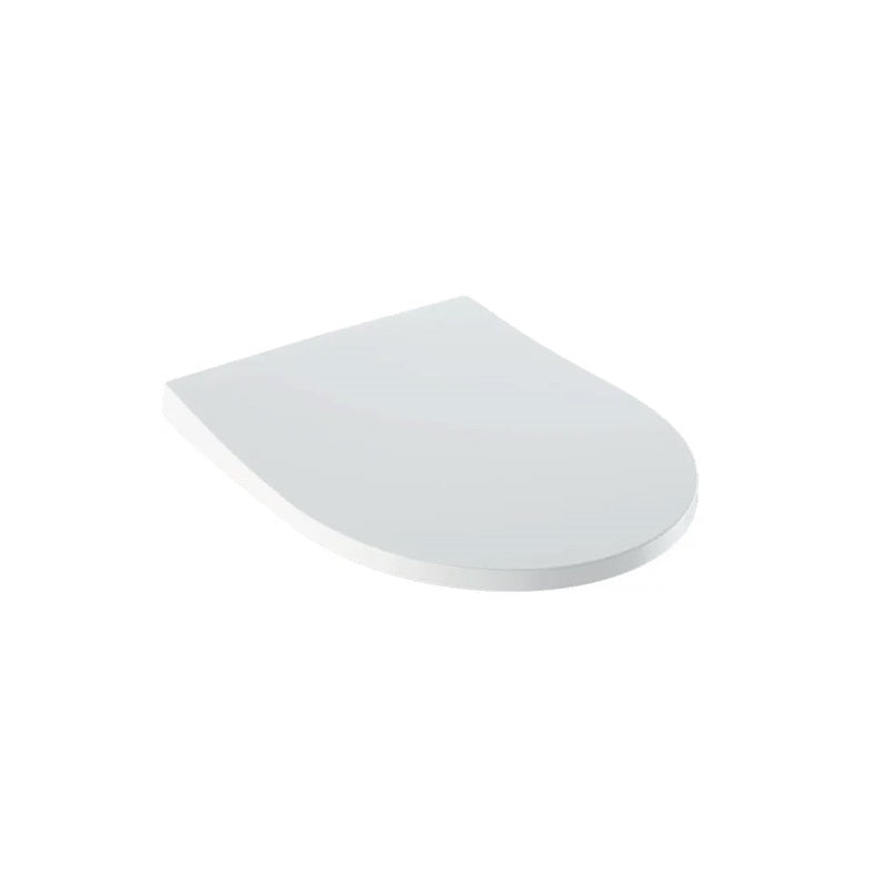 Geberit iCon WC-ülőke, keskeny design, lecsapódásgátlós, gyorskioldós zsanérral, rögzítés felülről