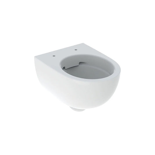 Geberit Selnova Compact fali WC, mélyöblítésű, rövidített, zárt forma, Rimfree, 49 cm