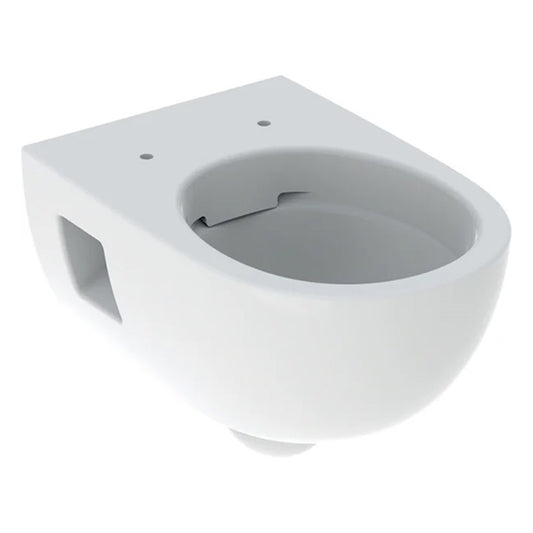 Geberit Selnova fali WC, mélyöblítésű, részben zárt forma, Rimfree, 53 cm