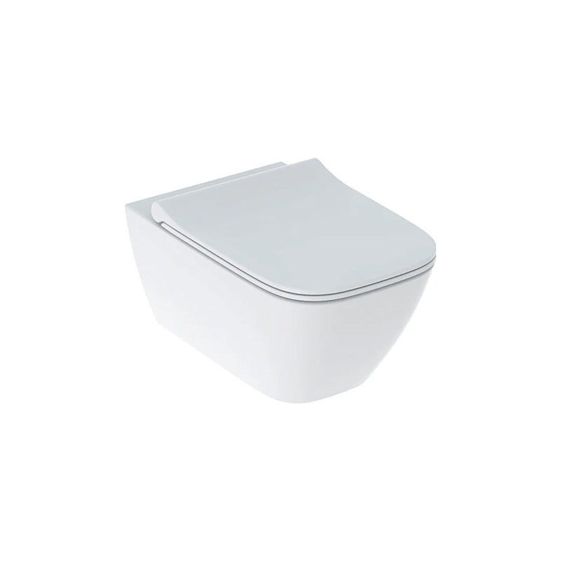 Geberit Smyle Square wc szett / fali mély wc + ülőke sandwich / "k"