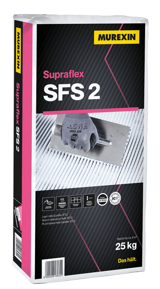 Murexin SFS 2 Supraflex ragasztóhabarcs – fehér