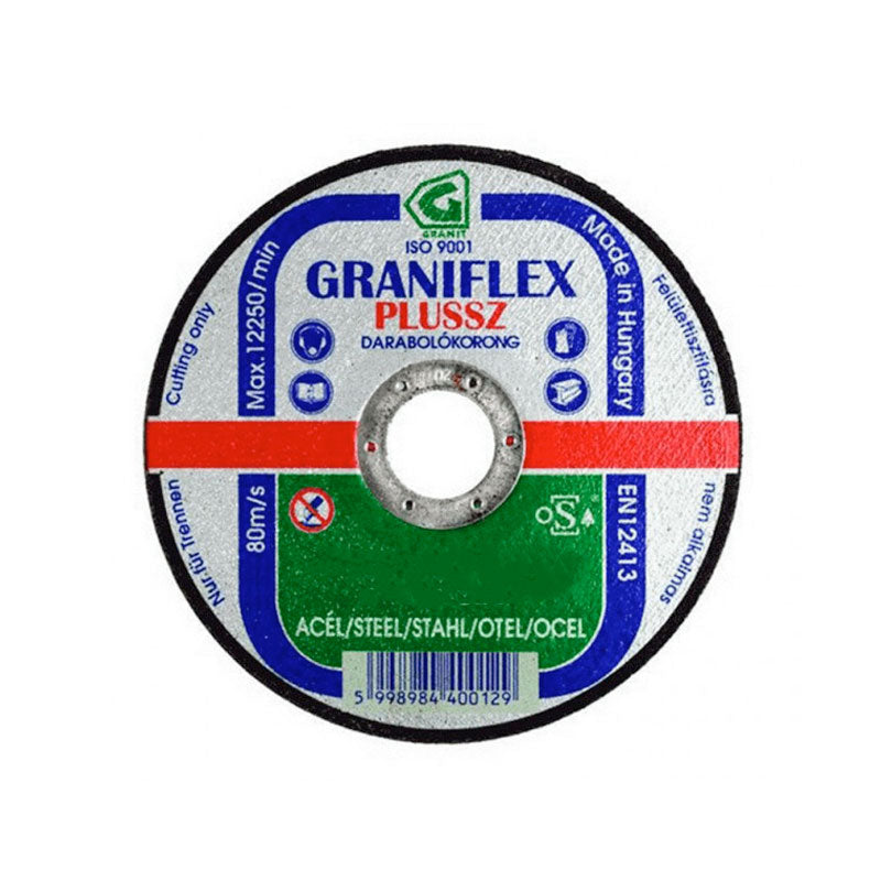 Vágókorong fém 125x2,0x22,2mm Graniflex