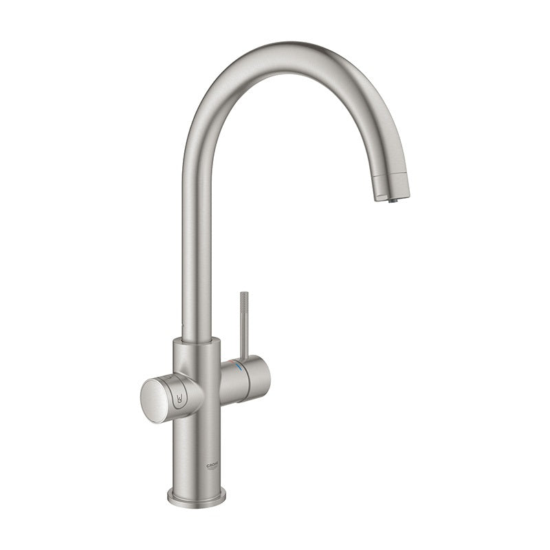 Grohe Blue Home C-kifolyós kezdőkészlet, SuperSteel