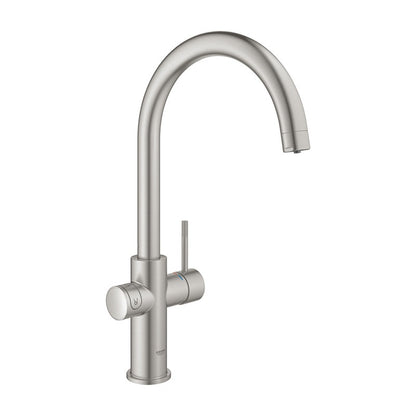 Grohe Blue Home C-kifolyós kezdőkészlet, SuperSteel