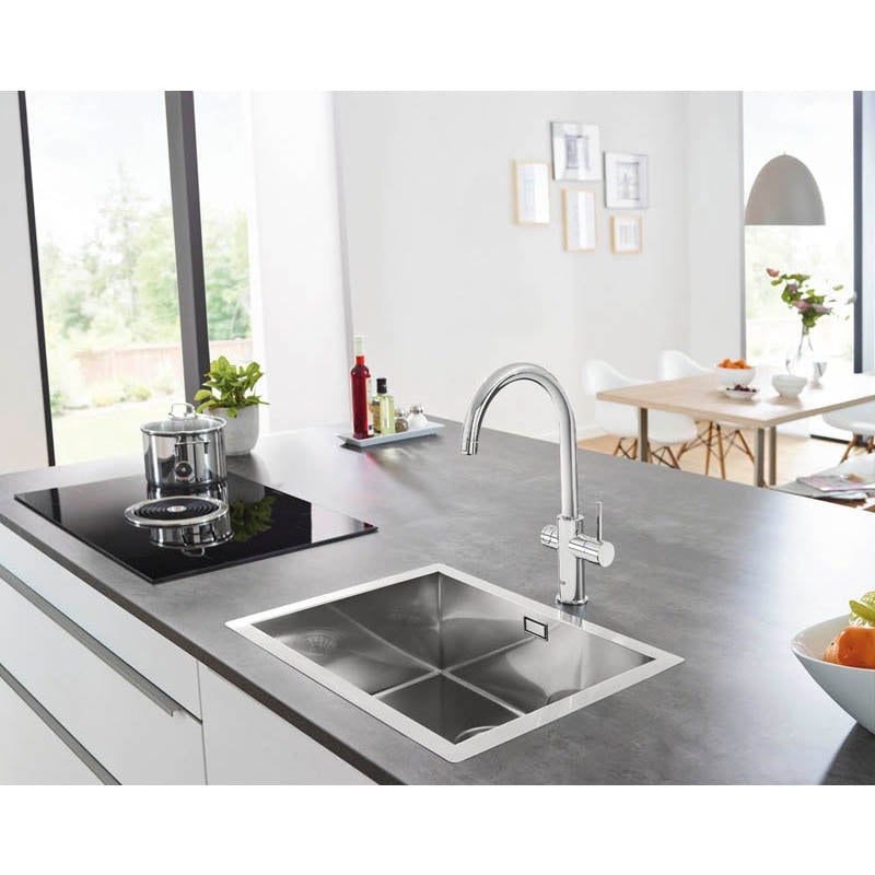 Grohe Blue Home L-kifolyós kezdőkészlet, Brushed Warm Sunset