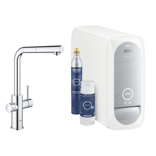 Grohe Blue Home L kifolyó, bluetooth, wifi, kihúzható fej