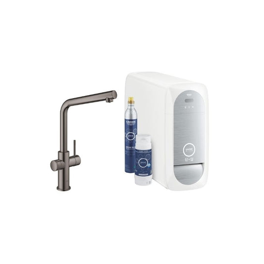 Grohe Blue Home L-kifolyós kezdőkészlet, Hard Graphite