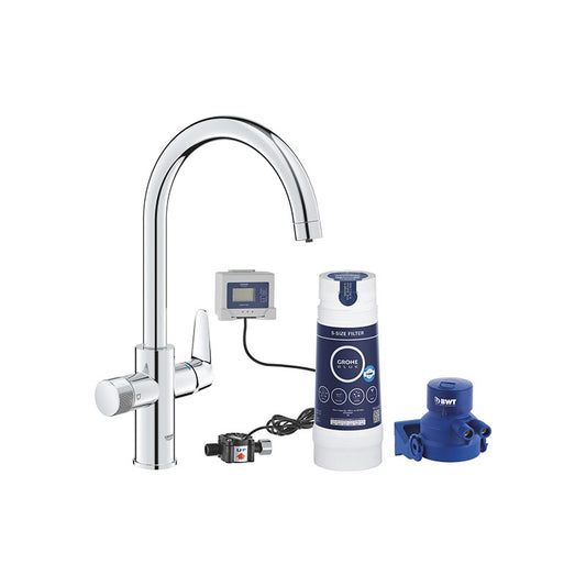 GROHE Blue Pure BauCurve Kezdőszett S-es méretű filterrel