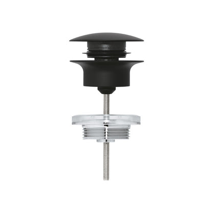 Grohe click leeresztő szett nyomódugóval (push-open) phantom black