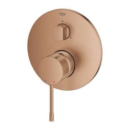 Grohe Essence egykaros keverő, 3-utas vátóval, Brushed Warm Sunset