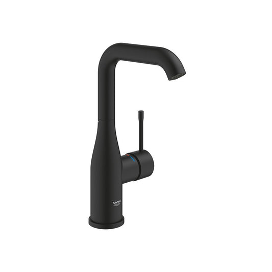 Grohe Essence egykaros mosdócsaptelep l-es méret leeresztő nélkül phantom black