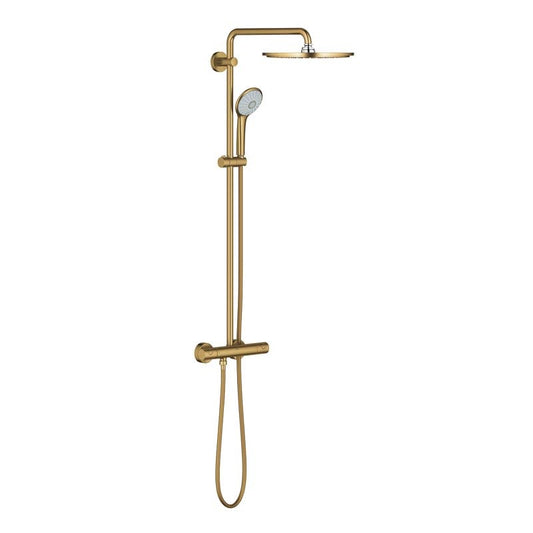 Grohe Euphoria Xxl System 310 zuhanyrendszer termosztátos csapteleppel brushed cool sunrise