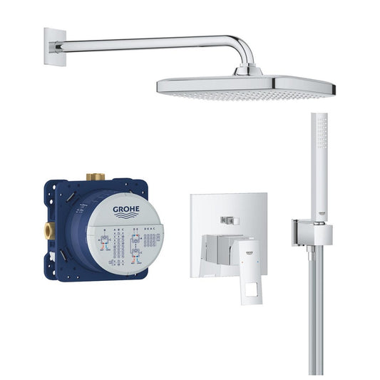 Grohe Eurocube rejtett zuhanyrendszer Tempesta 250 Cube-val