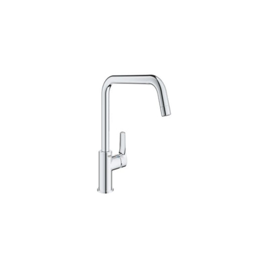 Grohe Eurosmart mosogatócsaptelep felső íves szögletes kifolyóval króm