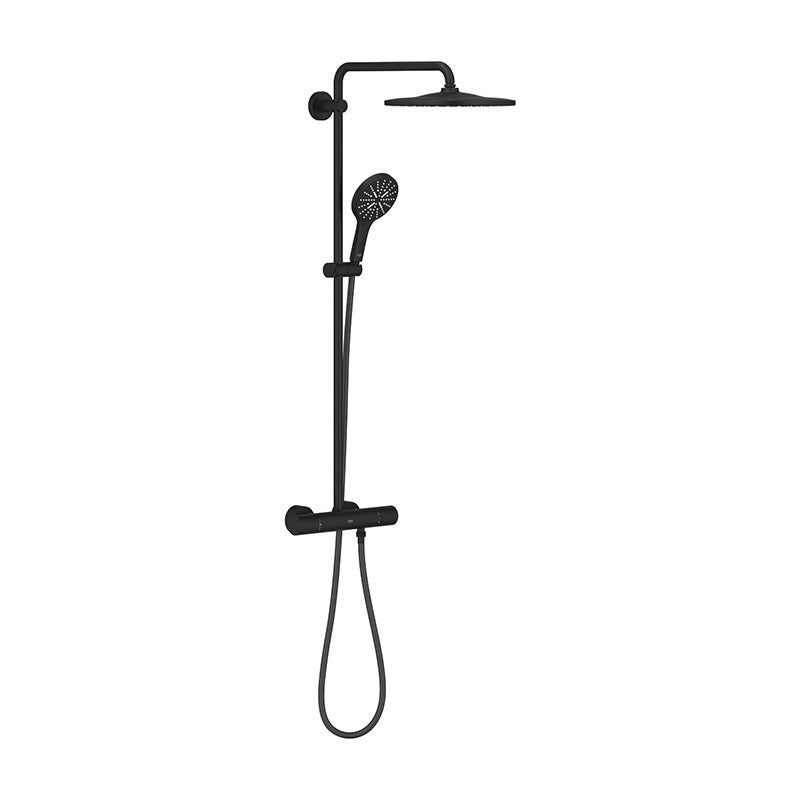 Grohe Rainshower Smartactive 310 termosztátos zuhanyrendszer phantom black