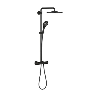 Grohe Rainshower Smartactive 310 termosztátos zuhanyrendszer phantom black