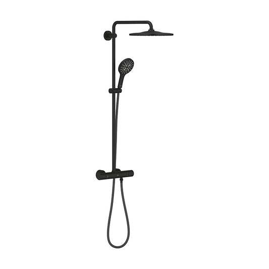 Grohe Rainshower Smartactive 310 termosztátos zuhanyrendszer phantom black