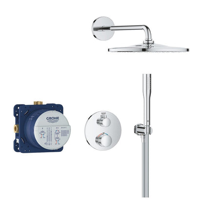 Grohe Grohtherm rejtett zuhanyrendszer Rainshower Mono 310 fejzuhannyal