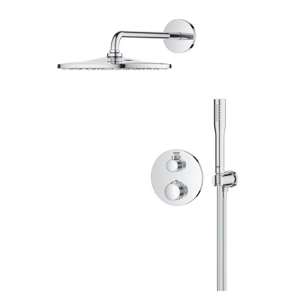 Grohe Grohtherm rejtett zuhanyrendszer Rainshower Mono 310 fejzuhannyal