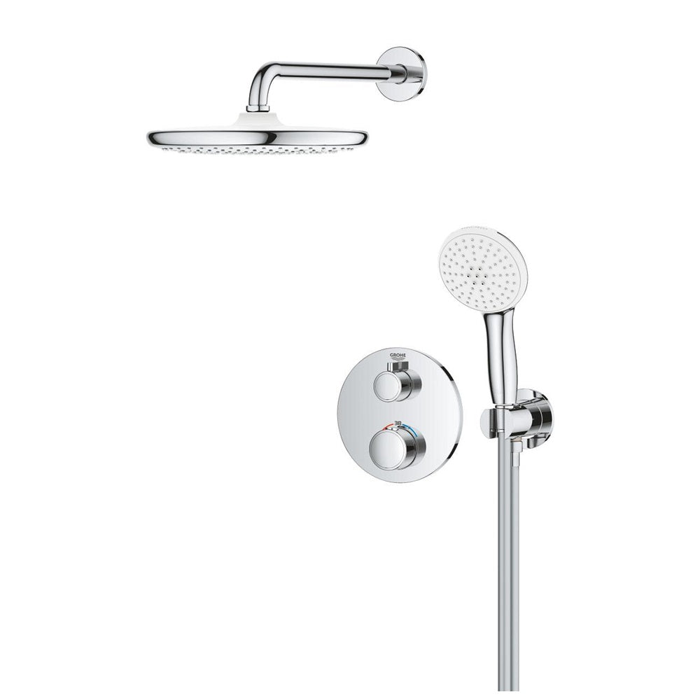 Grohe Grohtherm rejtett zuhanyrendszer Tempesta 250 fejzuhannyal