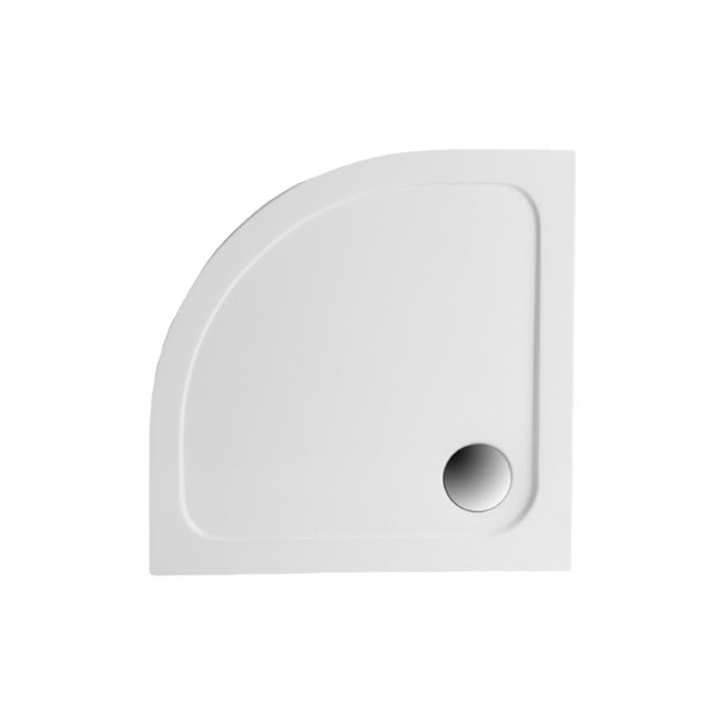 H2O Nero A Slim 80x80 íves, akril zuhanytálca ajándék szifonnal