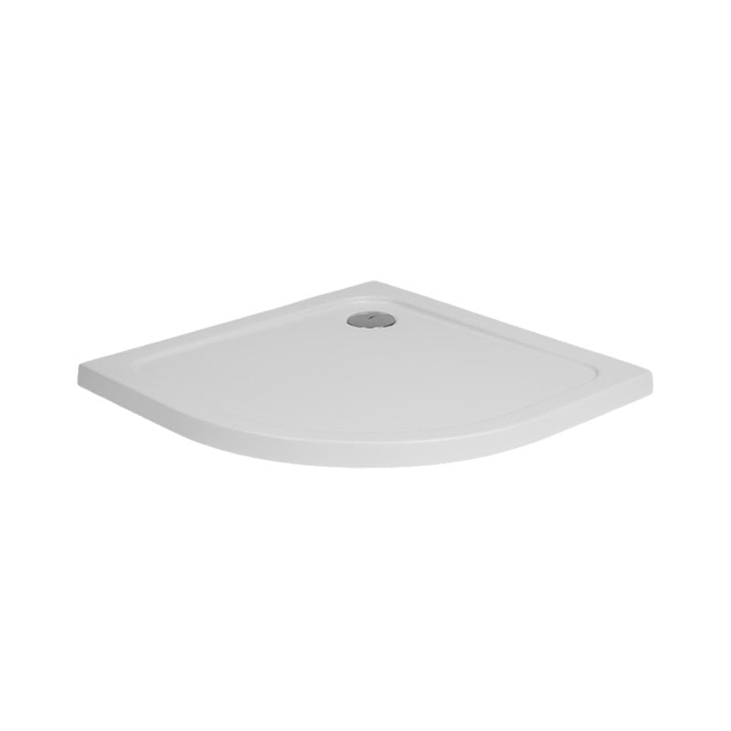 H2O Nero A Slim 90x90 íves, akril zuhanytálca ajándék szifonnal