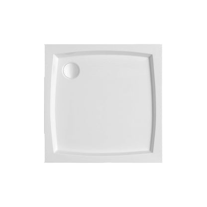 H2O Nero C 90x90 szögletes, akril zuhanytálca ajándék szifonnal