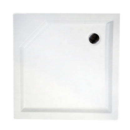 H2O Zeno 90x90 akril, szögletes zuhanytálca