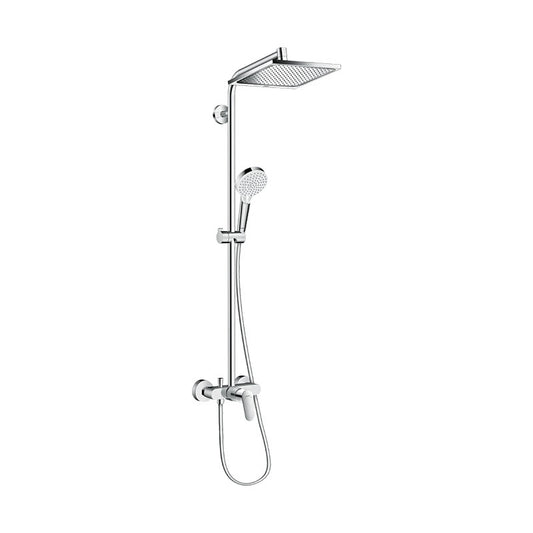 Hansgrohe Crometta E Showerpipe 240 1jet zuhanyrendszer, egykaros csapteleppel, króm