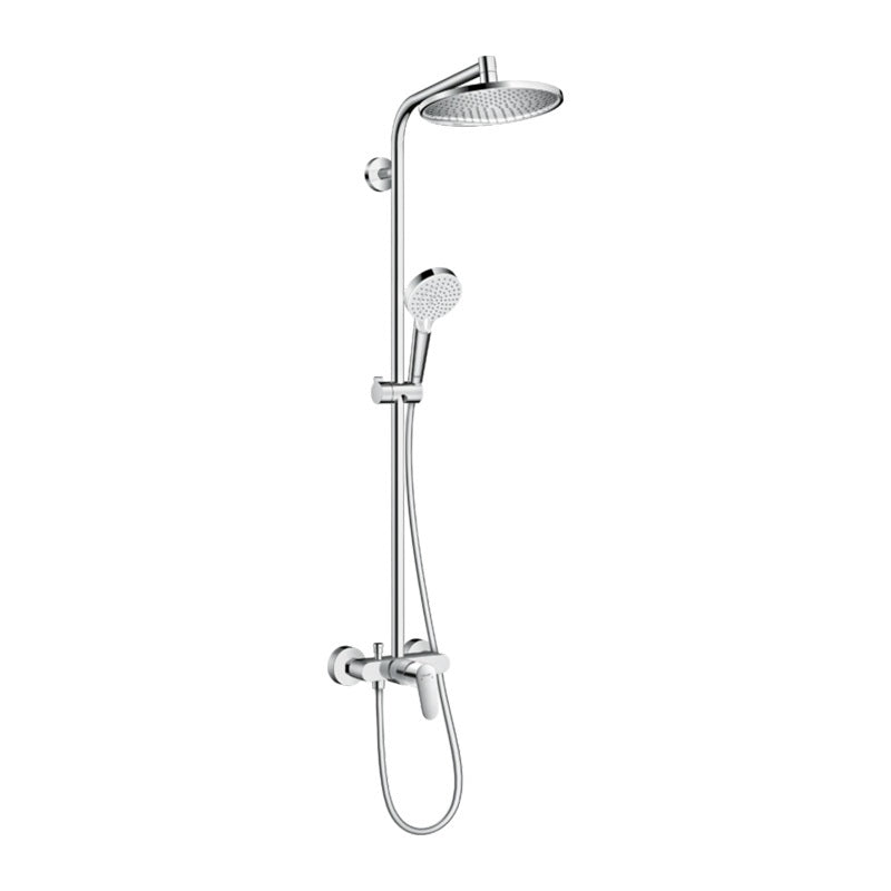 Hansgrohe Crometta S Showerpipe 240 1jet zuhanyrendszer, egykaros csapteleppel