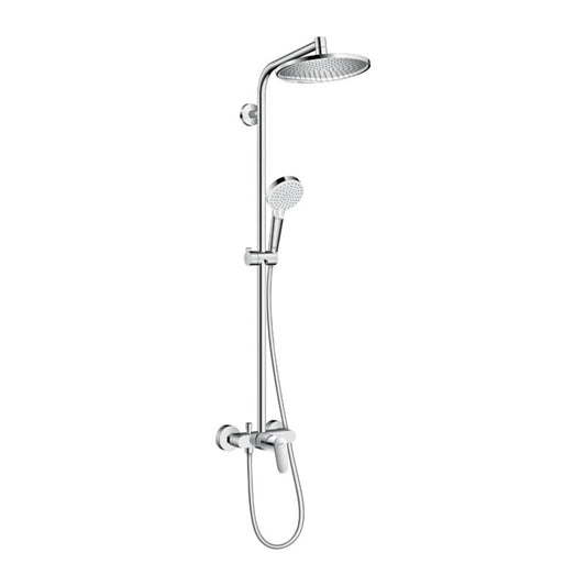 Hansgrohe Crometta S Showerpipe 240 1jet zuhanyrendszer, egykaros csapteleppel