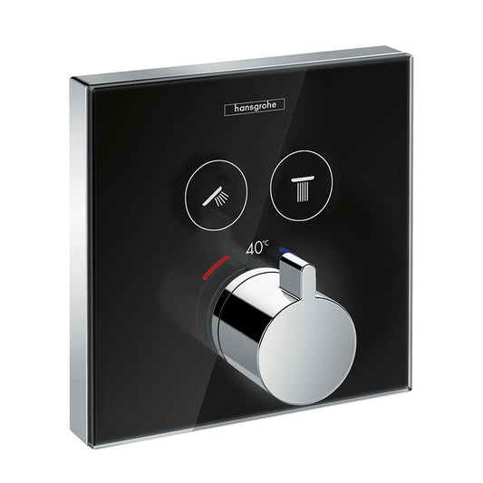 Hansgrohe Showerselect glass falsík alatti termosztátos csaptelep