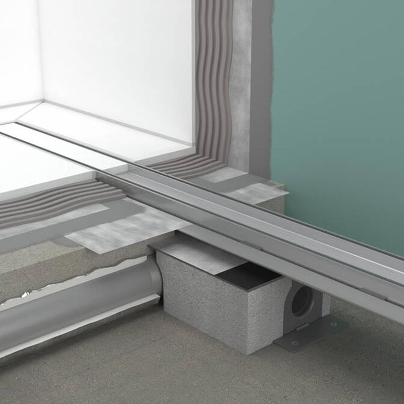 Hansgrohe uBox Universal alapkészlet lineráris zuhanylefolyóhoz, standard telepítéshez