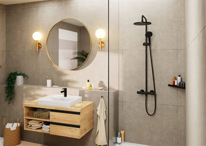 Hansgrohe Vernis Blend showerpipe 240, 1jet, termosztáttal