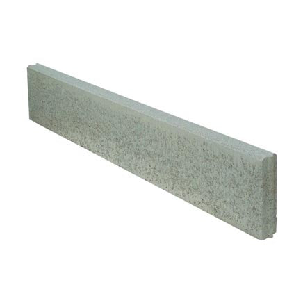 Semmelrock® K SZEGÉLY 25/25/15-10 CM SZÜRKE