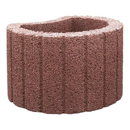 Semmelrock® MINI NÖVÉNYEDÉNY 30/20 CM VÖRÖS-BARNA