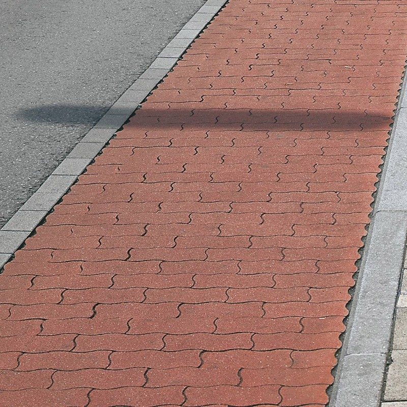 Semmelrock® UNIVERZÁLIS HULLÁMKŐ 6 CM VÖRÖS