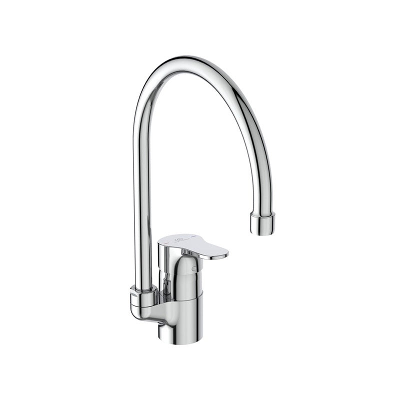 Ideal Standard Cerabase mosogató csaptelep, c-kifolyló, álló, króm
