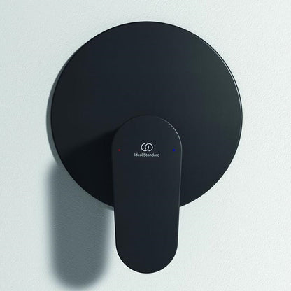 Ideal Standard Cerafine O beépített zuhany csaptelep színkészlet, 1 fogyasztó, silk black
