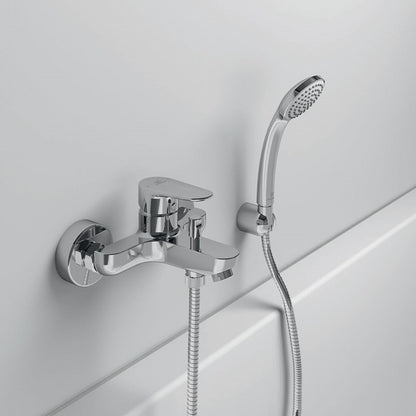 Ideal Standard Cerafine O kádtöltő csaptelep + kézi zuhany szett, króm