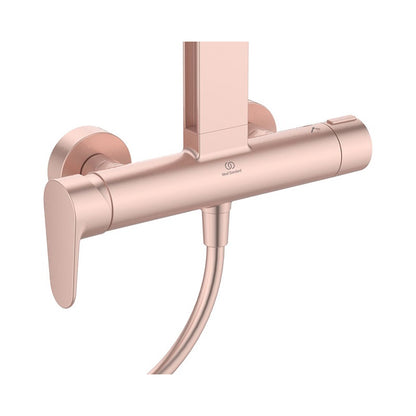 Ideal Standard Ceraflow ALU+ egykaros zuhanyrendszer, rosé