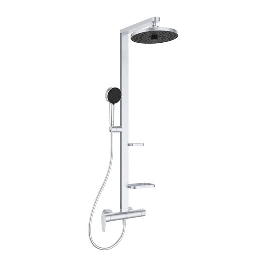 Ideal Standard Ceraflow ALU+ egykaros zuhanyrendszer, silver