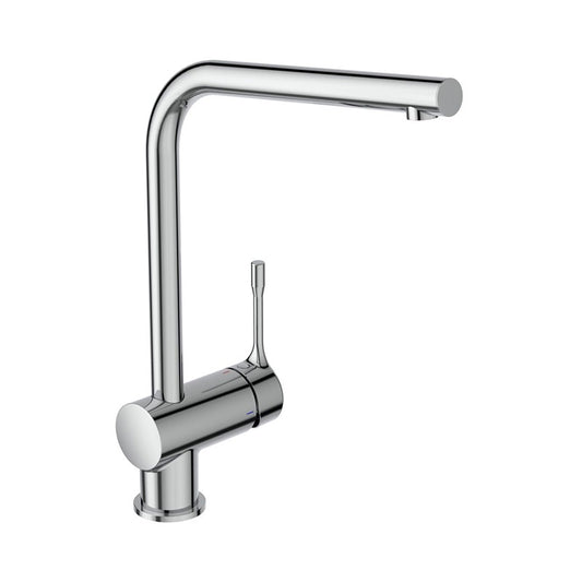 Ideal Standard Ceralook álló mosogató csaptelep, l-kifolyó, króm