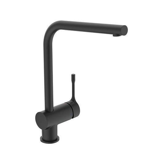 Ideal Standard Ceralook álló mosogató csaptelep, l-kifolyó, silk black