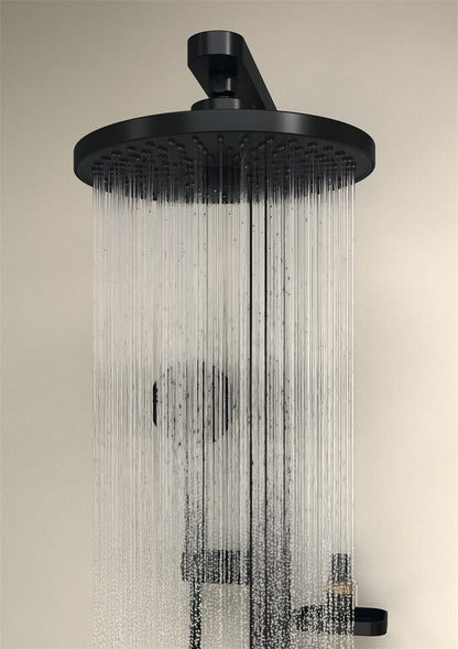 Ideal Standard Ceratherm ALU+ termosztátos zuhanyrendszer, silk black
