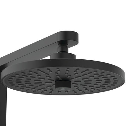 Ideal Standard Ceratherm ALU+ termosztátos zuhanyrendszer, silk black